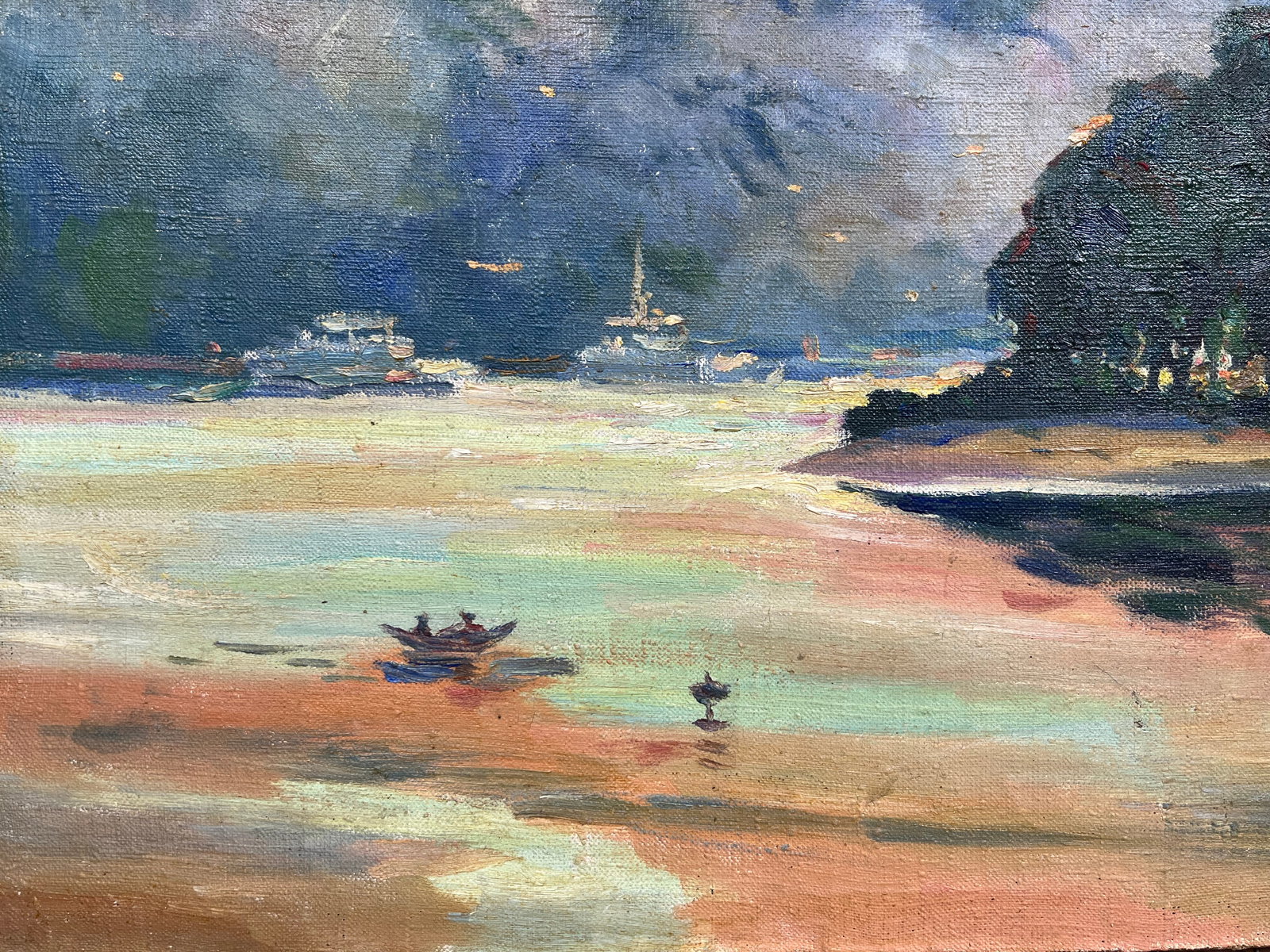 Oil painting On the Dnieper - 6