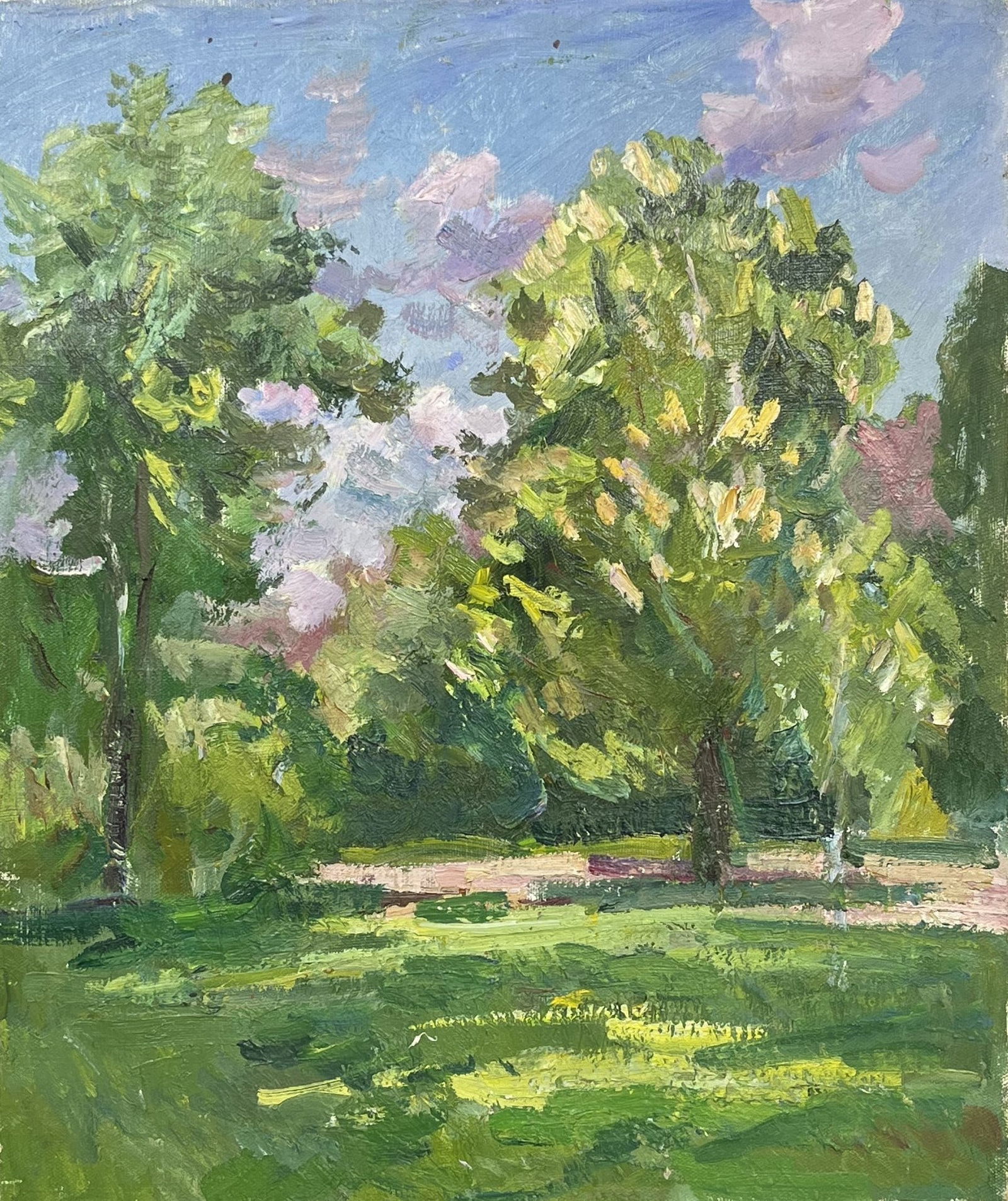 Oil painting Forest Glade Kogan-Shatz - 2