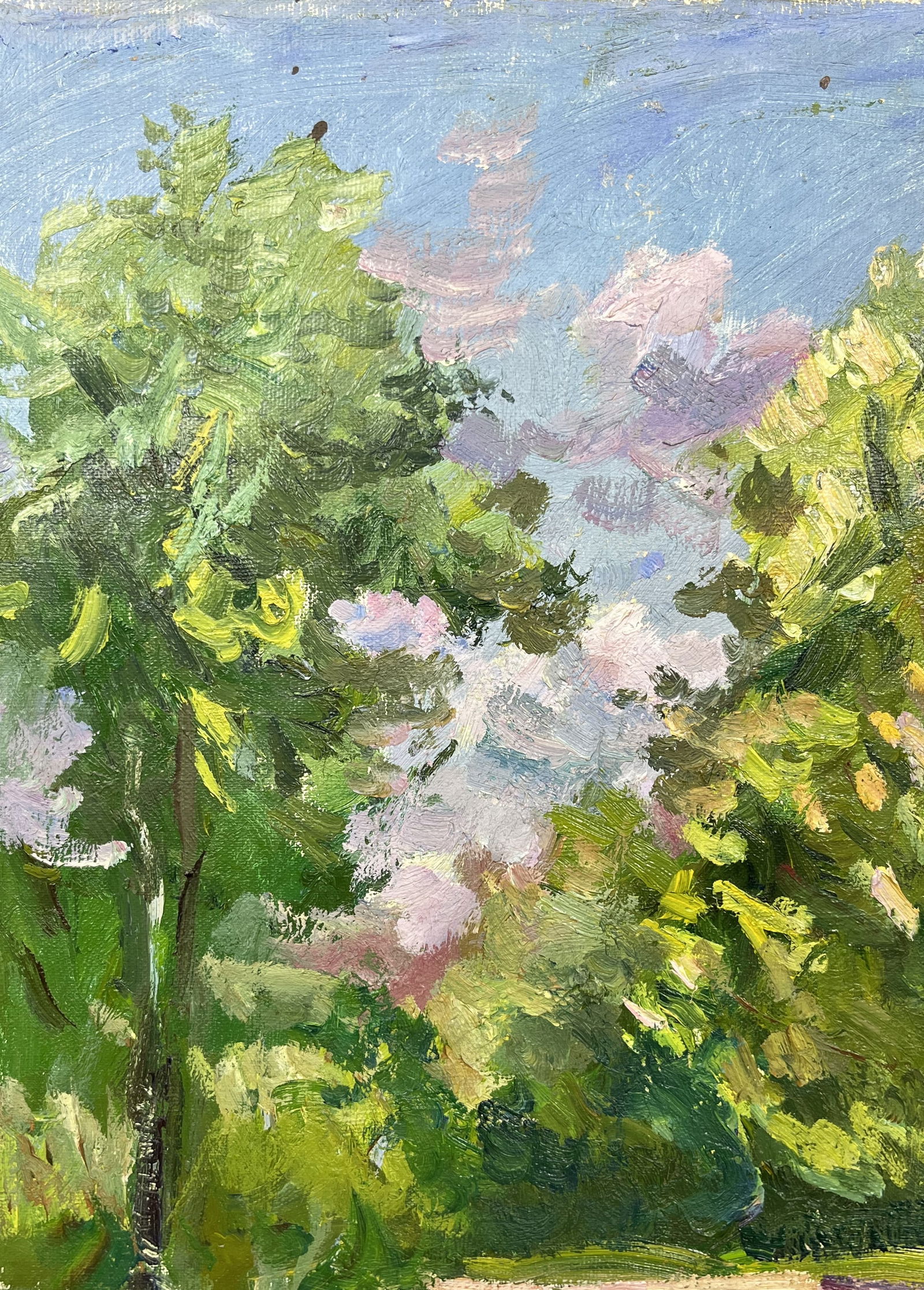 Oil painting Forest Glade Kogan-Shatz - 4