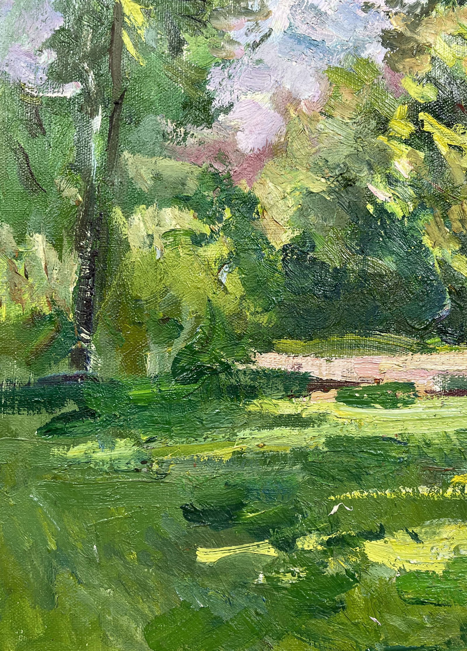 Oil painting Forest Glade Kogan-Shatz - 6
