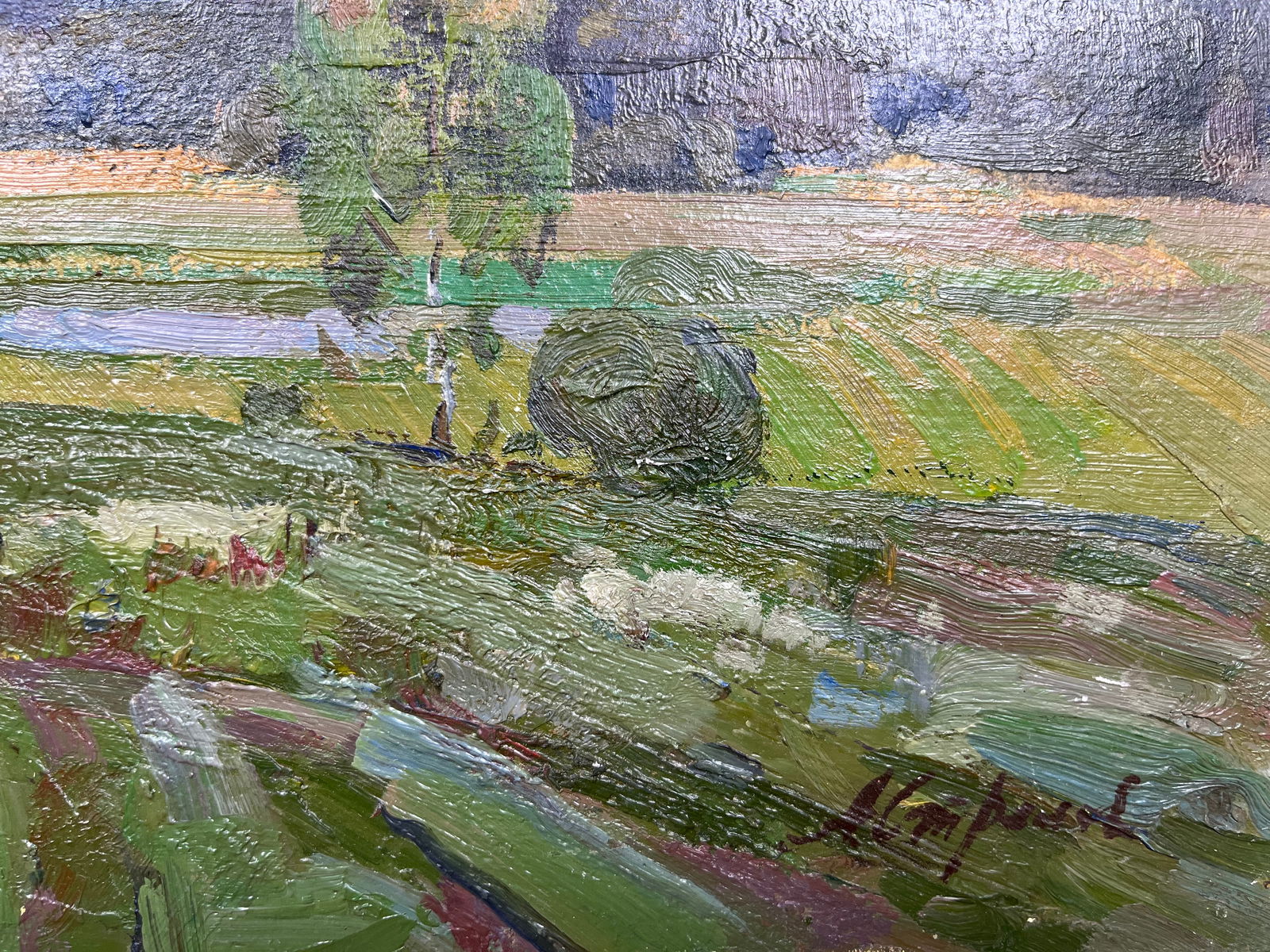 Oil painting Summer in Sednev Strelov A. - 7