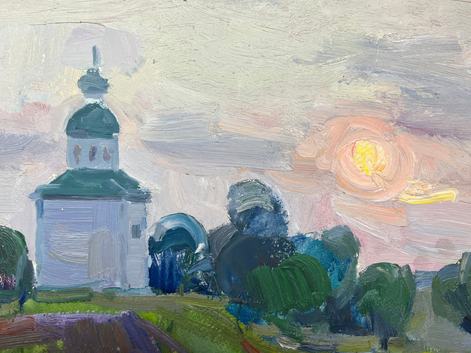 Oil painting Towards sunset Strelov A. - 3