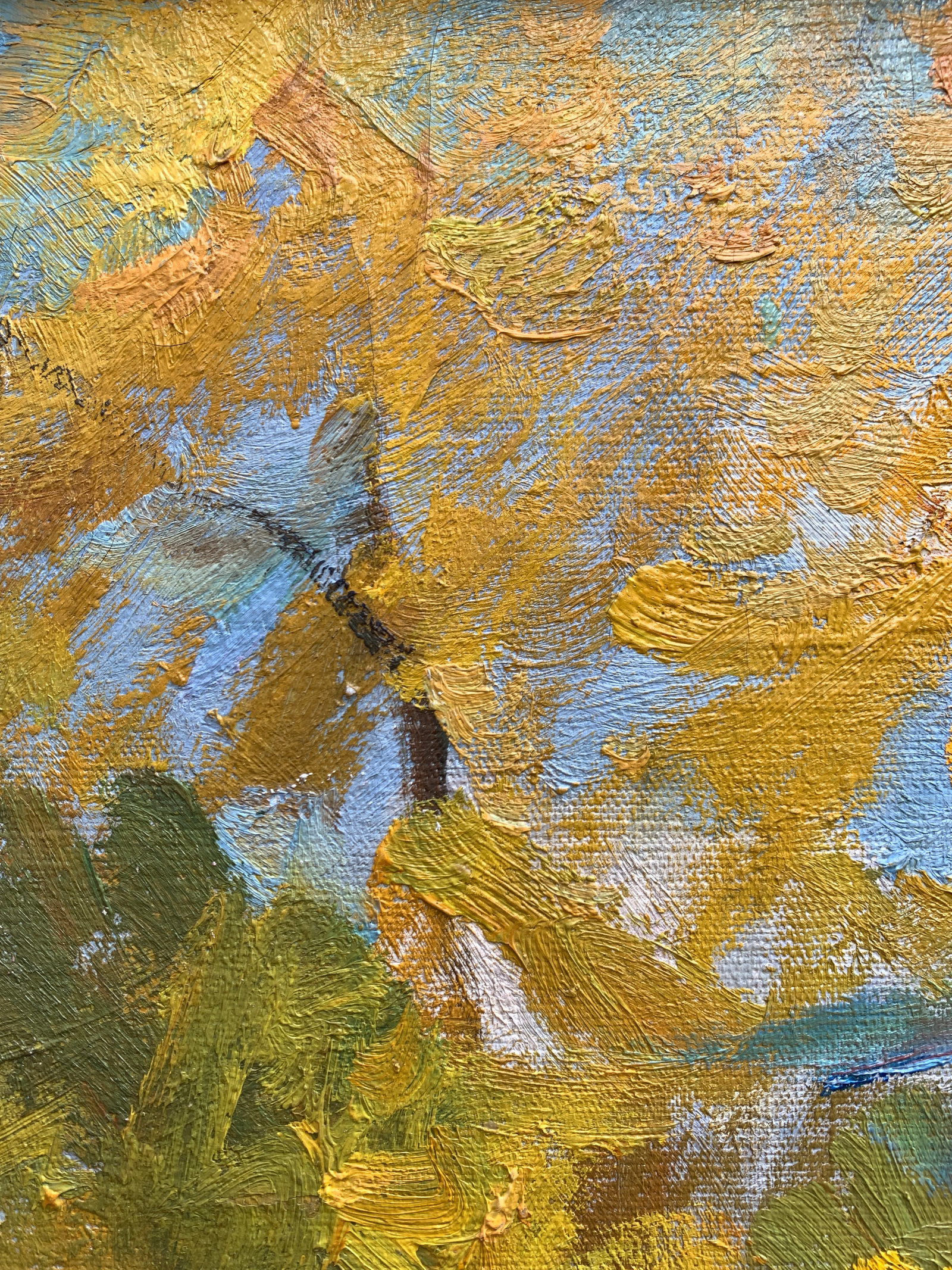 Oil painting strong wind Kogan-Shatz - 4