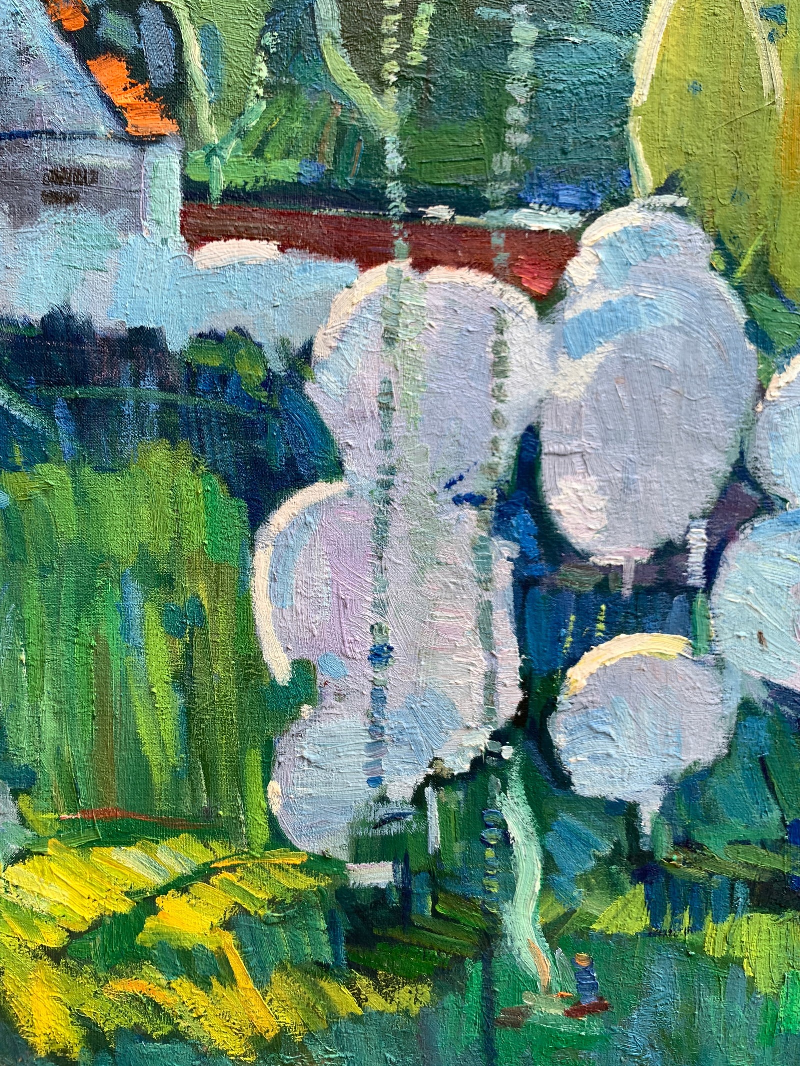 Oil painting May day Zhezher - 5