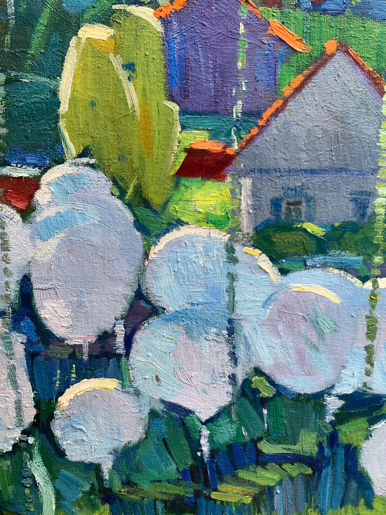 Oil painting May day Zhezher - 7