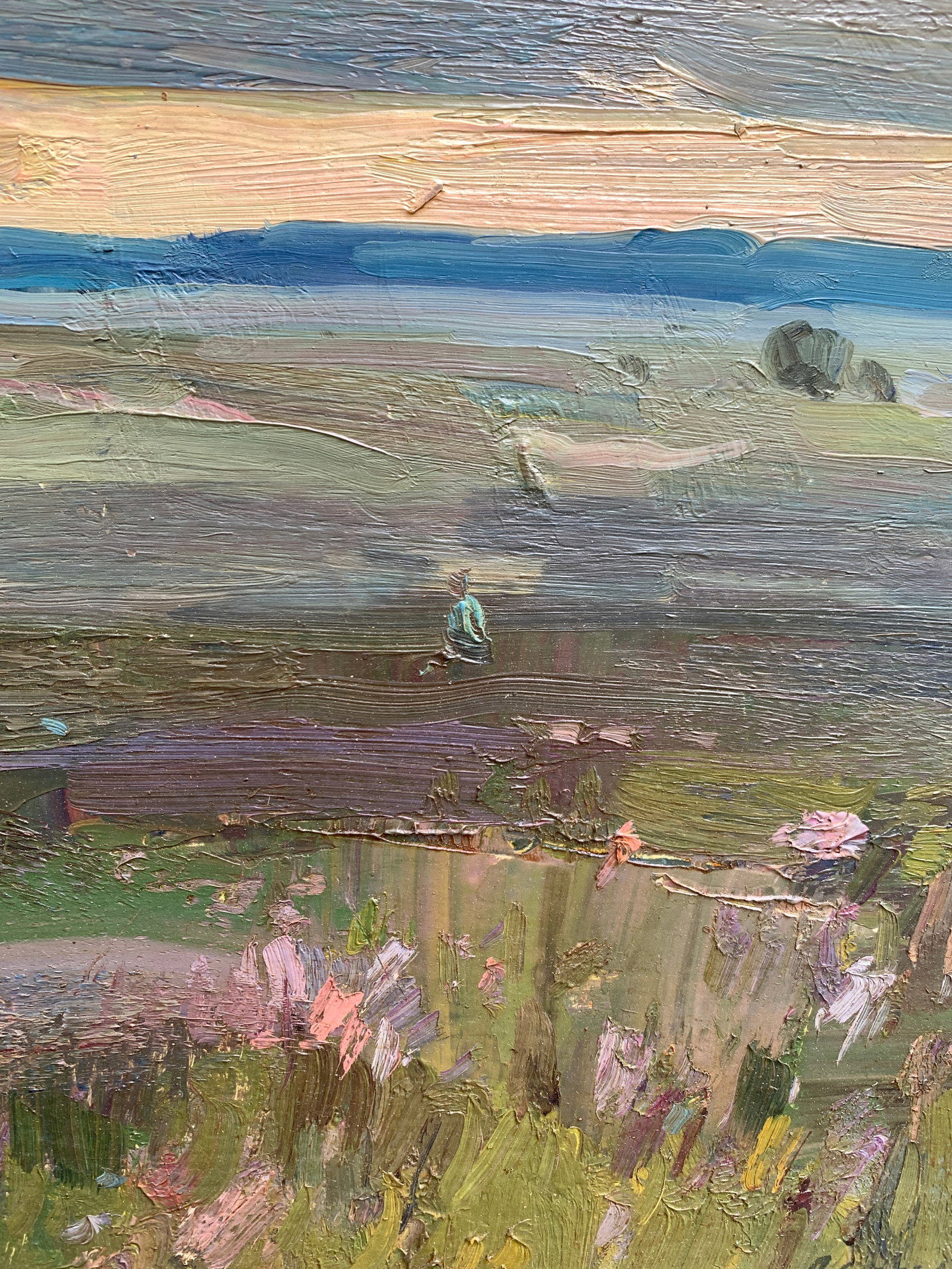 Oil painting Meadow Strelov A. - 10