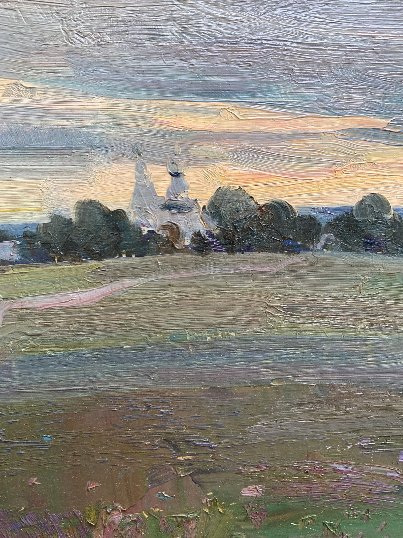 Oil painting Meadow Strelov A. - 4