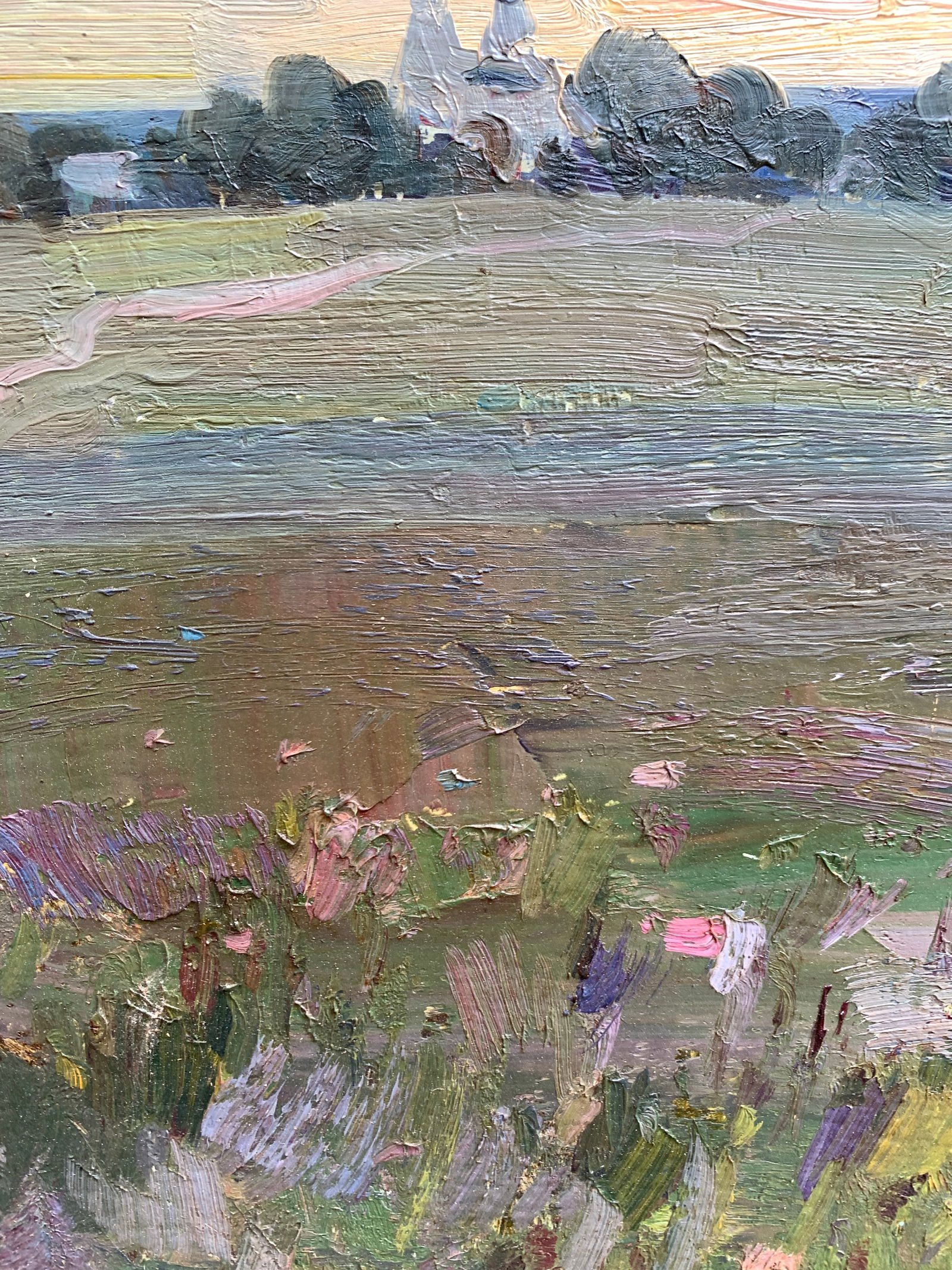 Oil painting Meadow Strelov A. - 5