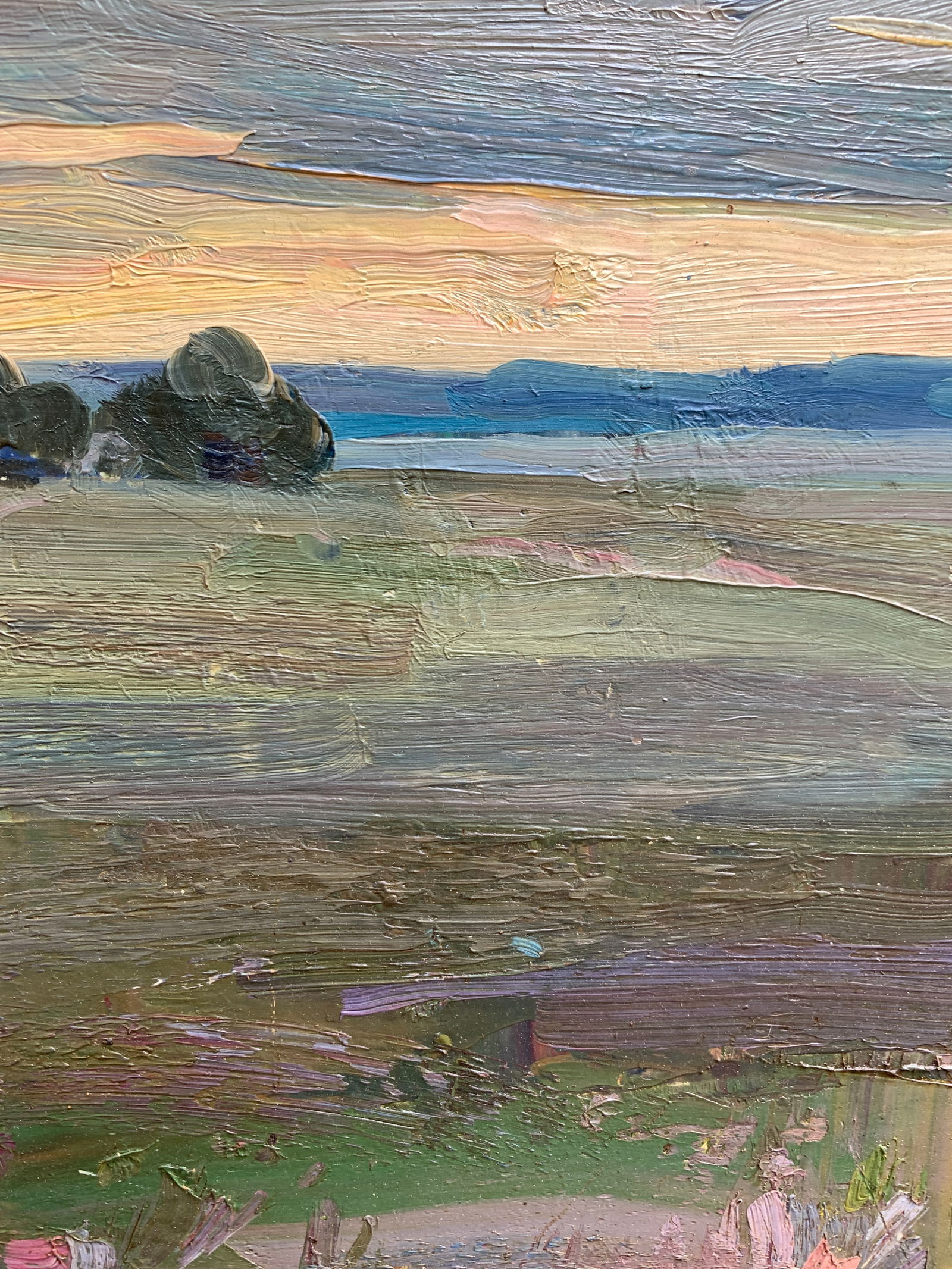 Oil painting Meadow Strelov A. - 6