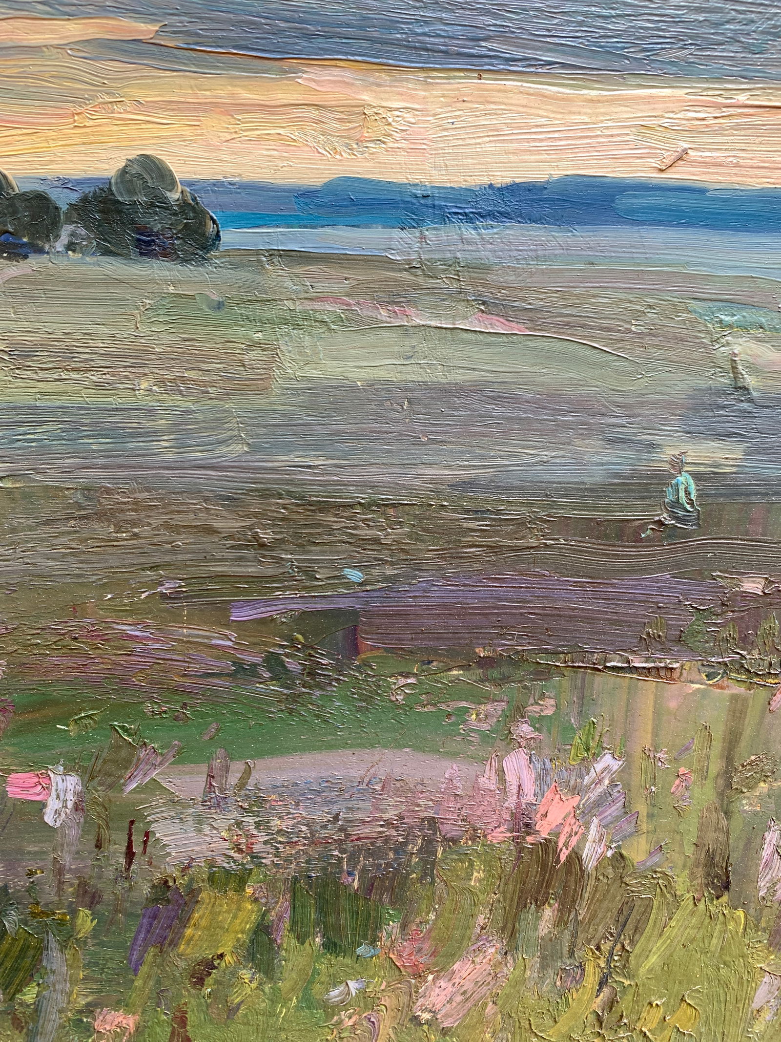 Oil painting Meadow Strelov A. - 7