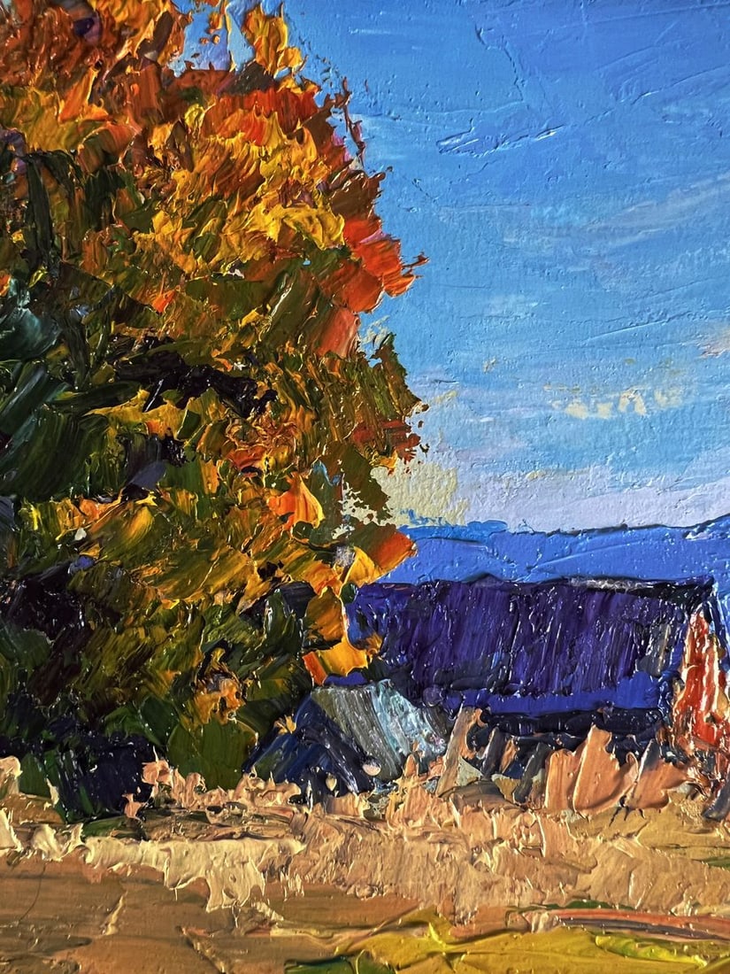 Oil painting House in the mountains Boris Serdyuk - 4