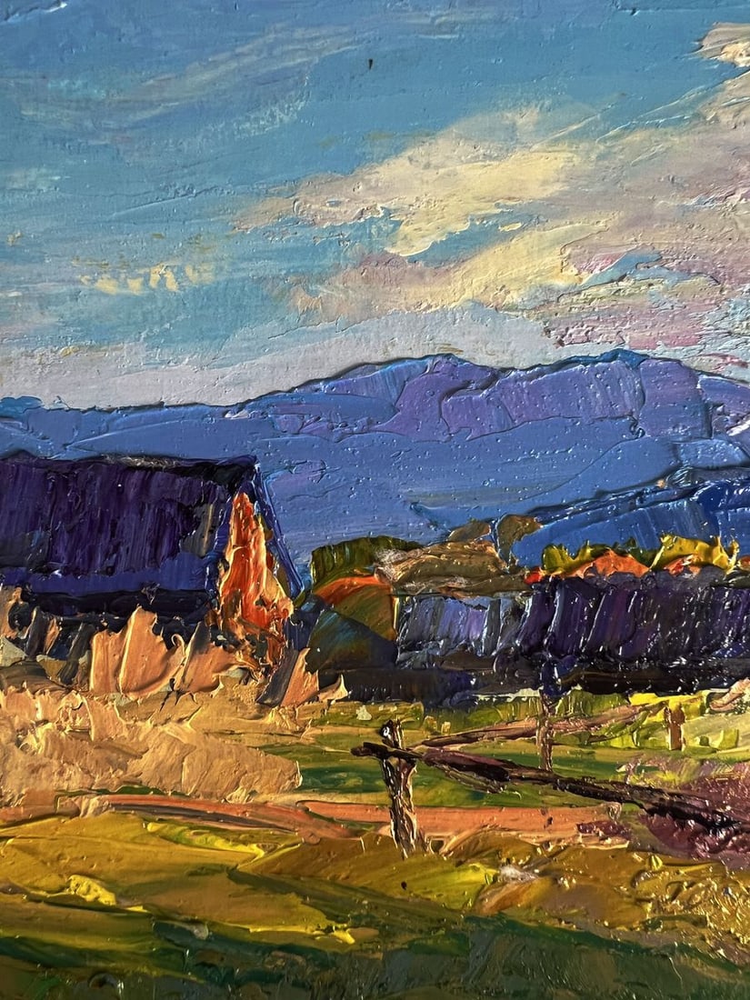 Oil painting House in the mountains Boris Serdyuk - 9