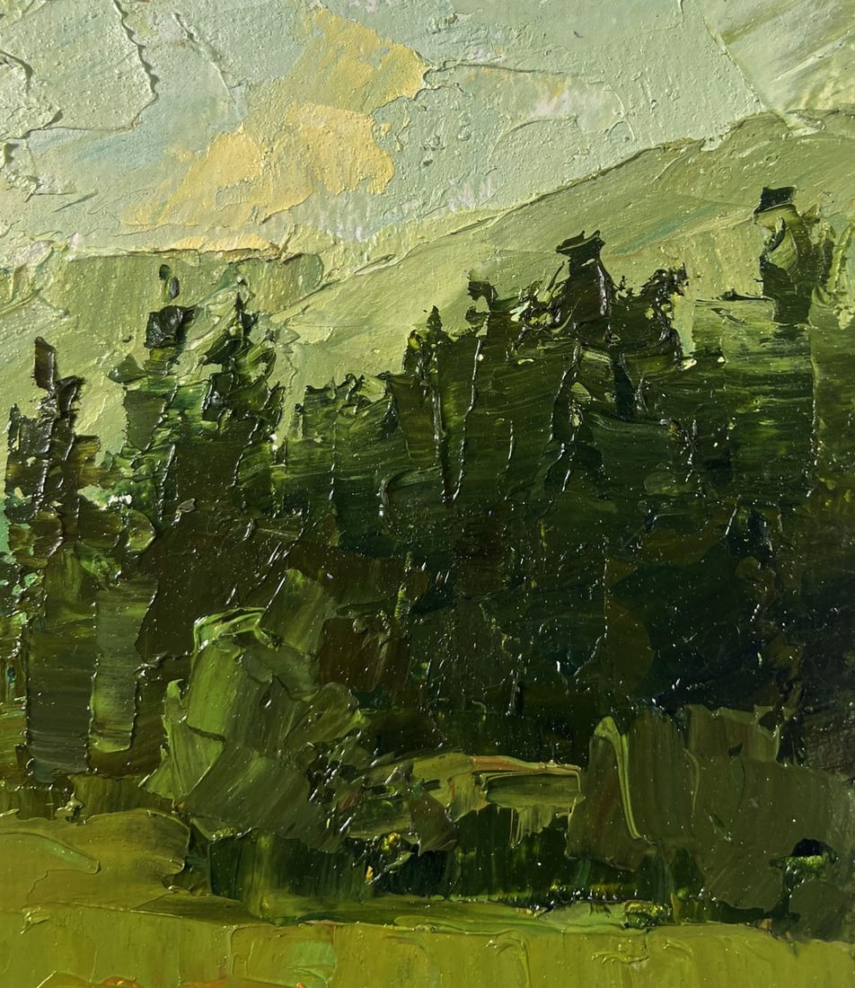 Oil painting Mountain nature Boris Serdyuk - 4