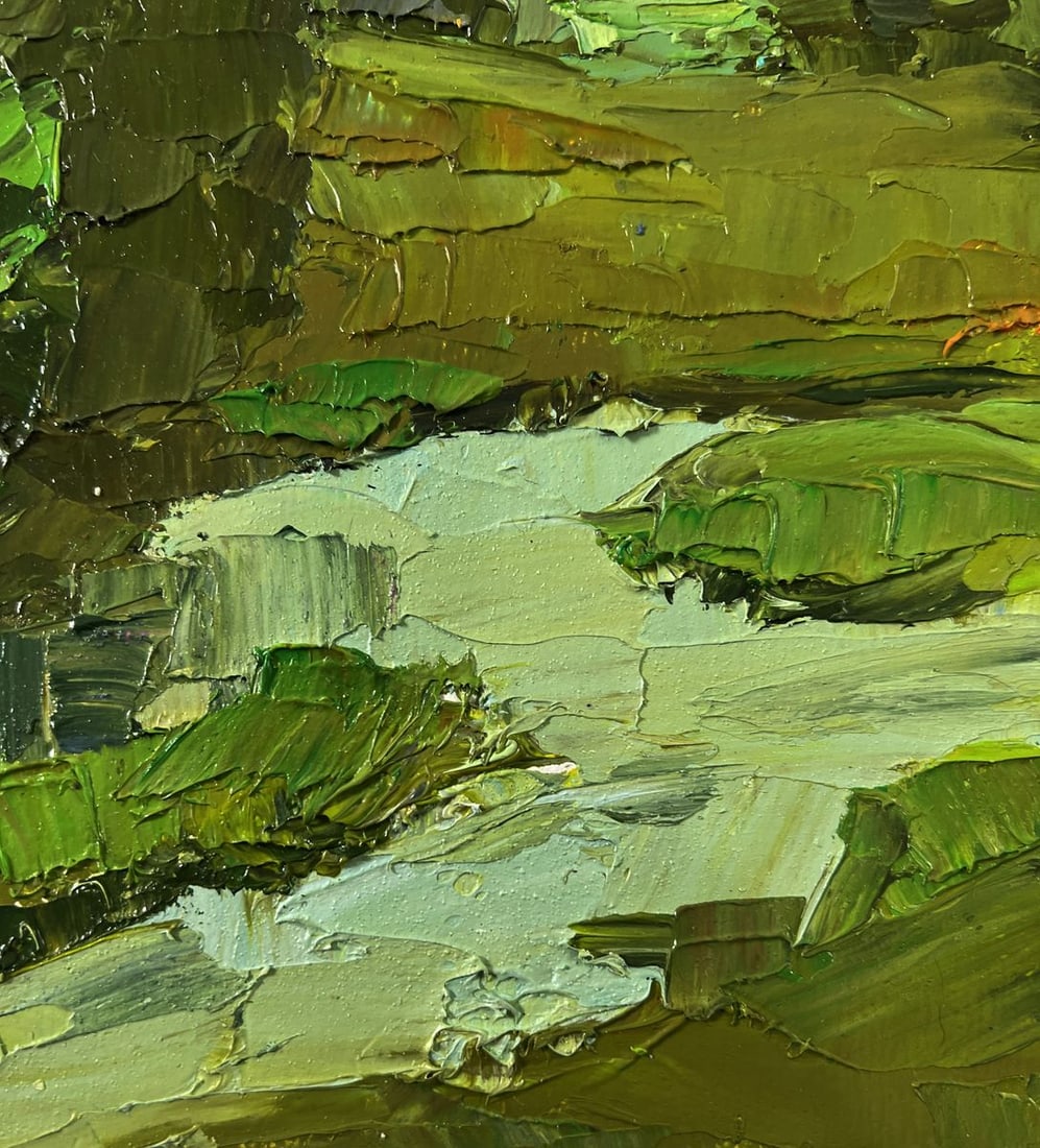 Oil painting Mountain nature Boris Serdyuk - 8