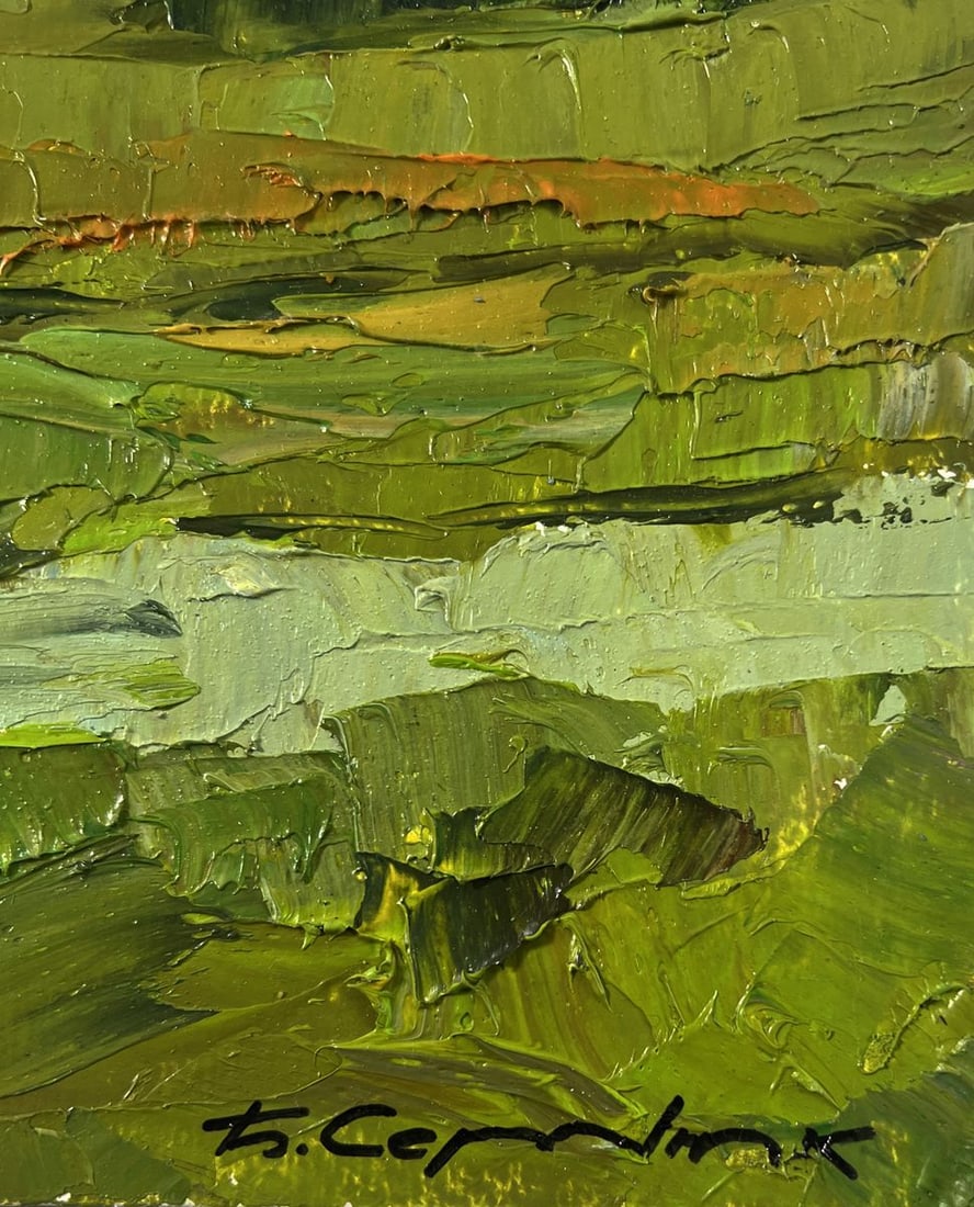 Oil painting Mountain nature Boris Serdyuk - 9