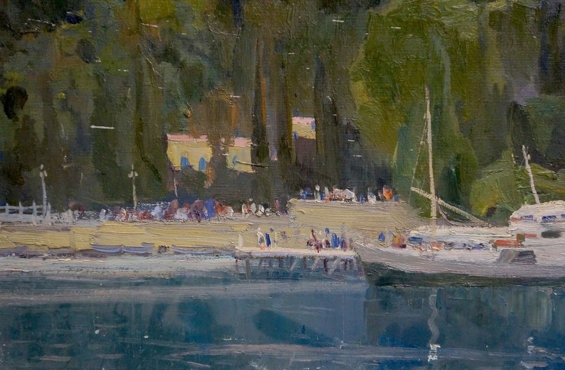 Oil painting Twilight - 2