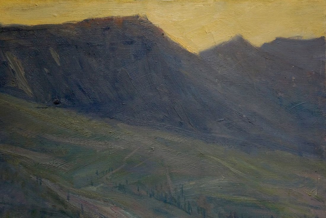 Oil painting Twilight - 4