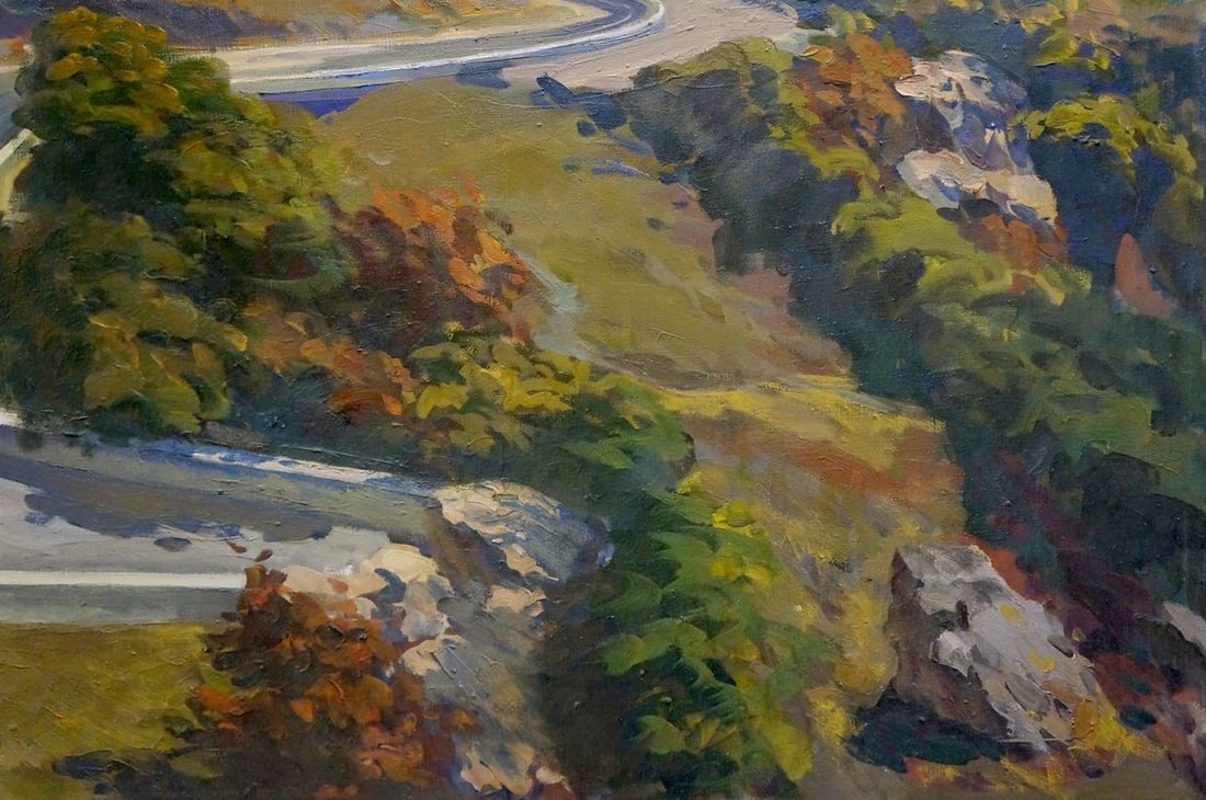 Oil painting Mountain landscape Litovchenko Boris Alexandrovich - 5