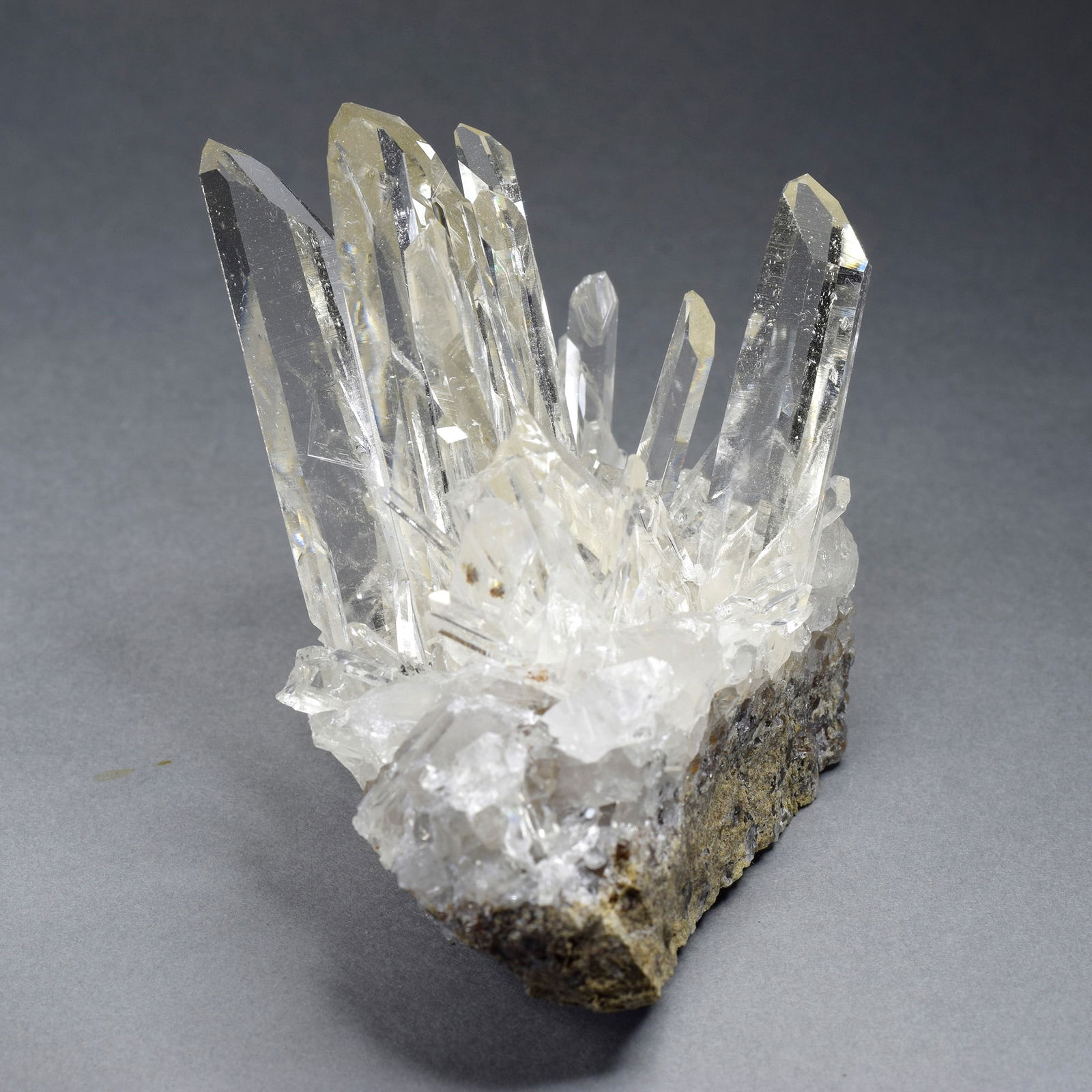 8 x 4 cm La Gardette Quartz on matrix - 2