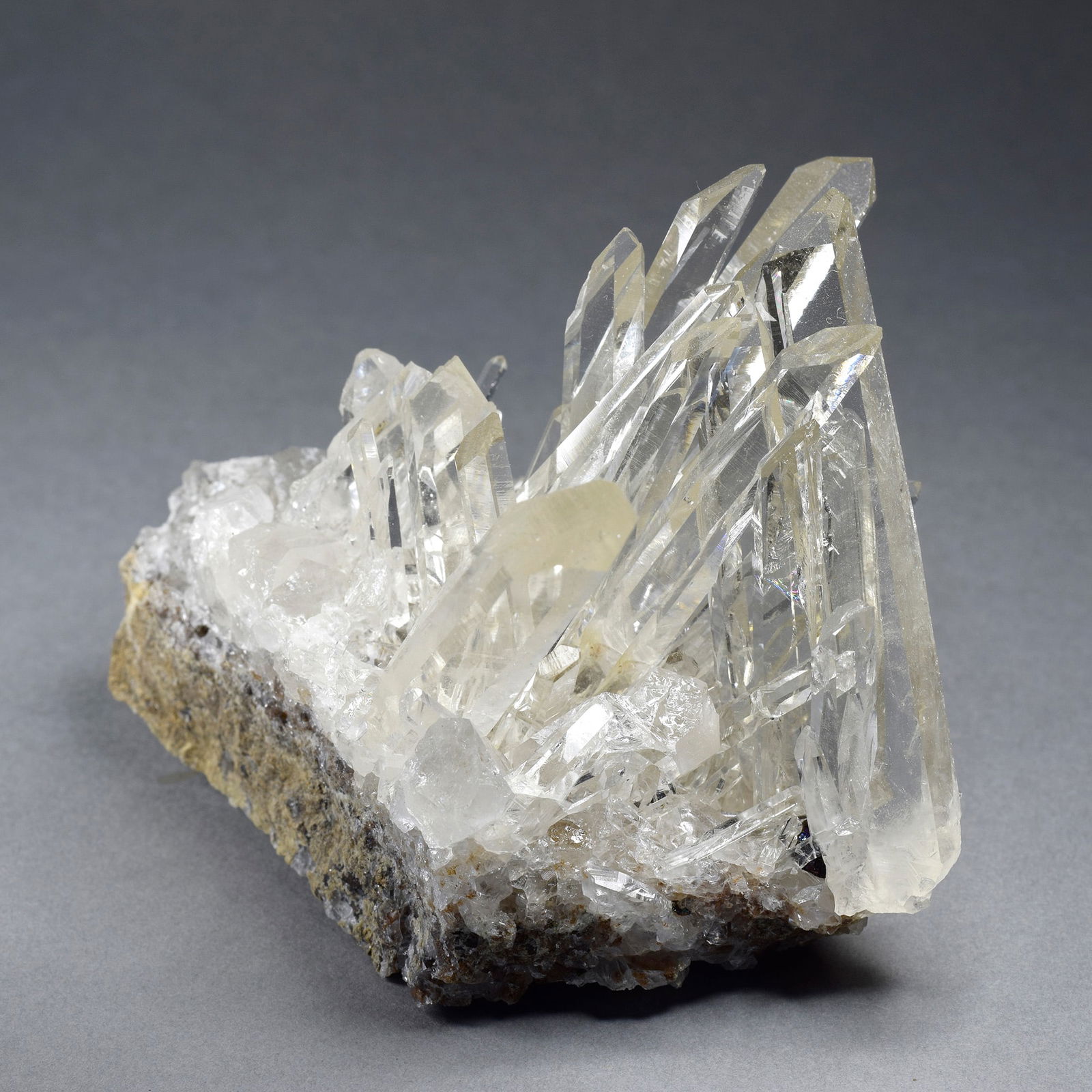 8 x 4 cm La Gardette Quartz on matrix - 4