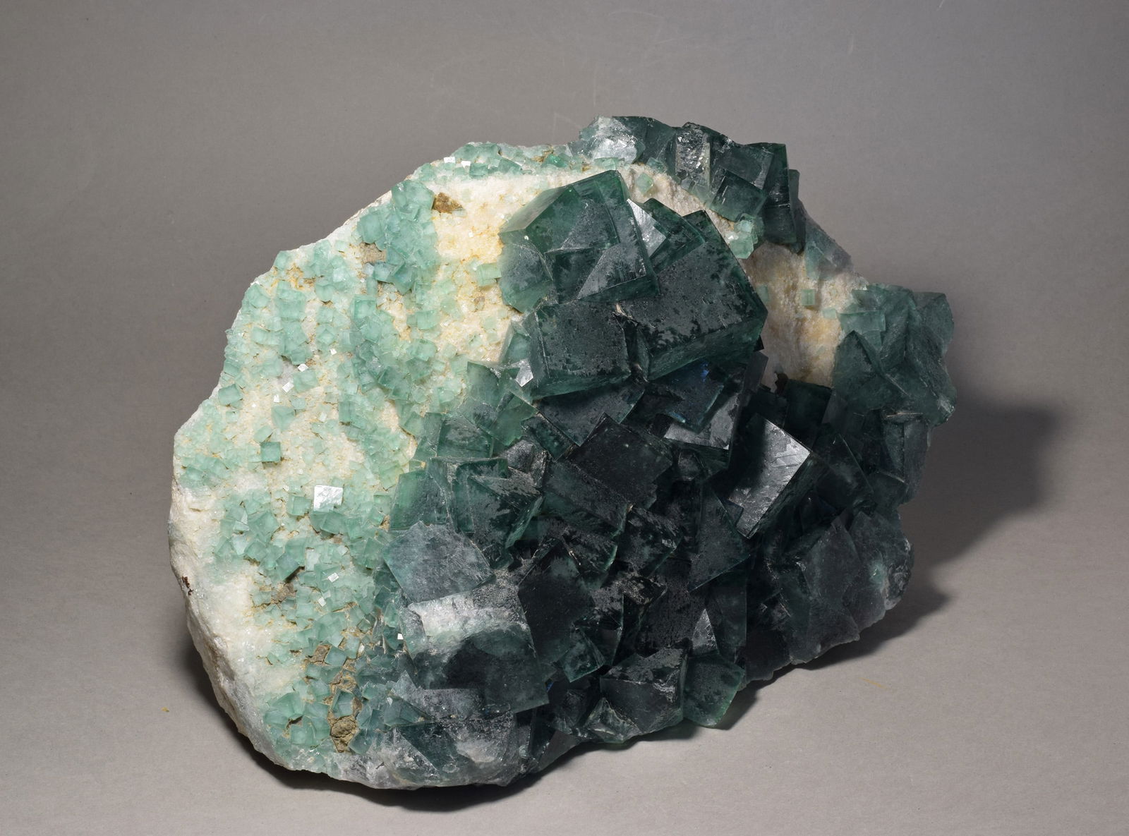 Large fluorite on matrix - 5
