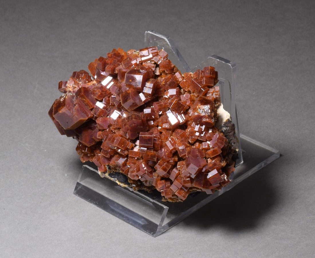 Chunky Vanadinite Cluster on matrix - 7