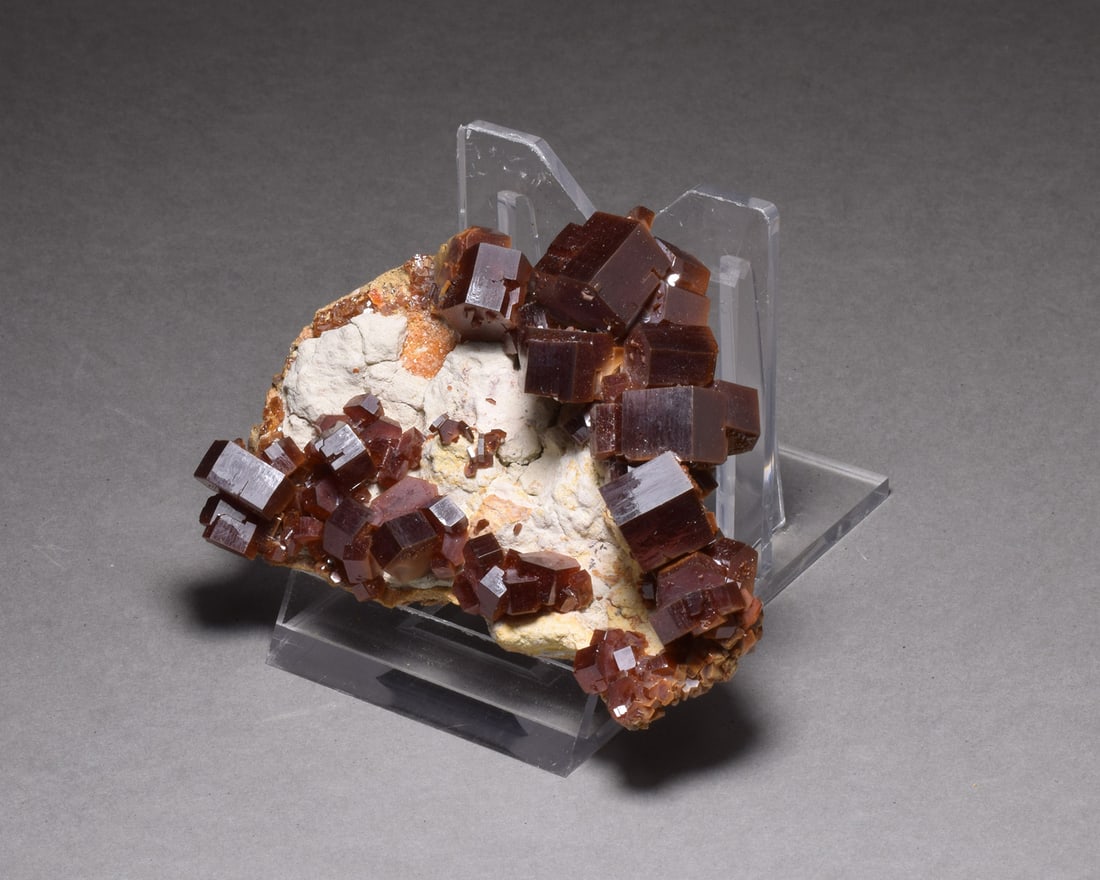 Nice Vanadinite Cluster on matrix - 6