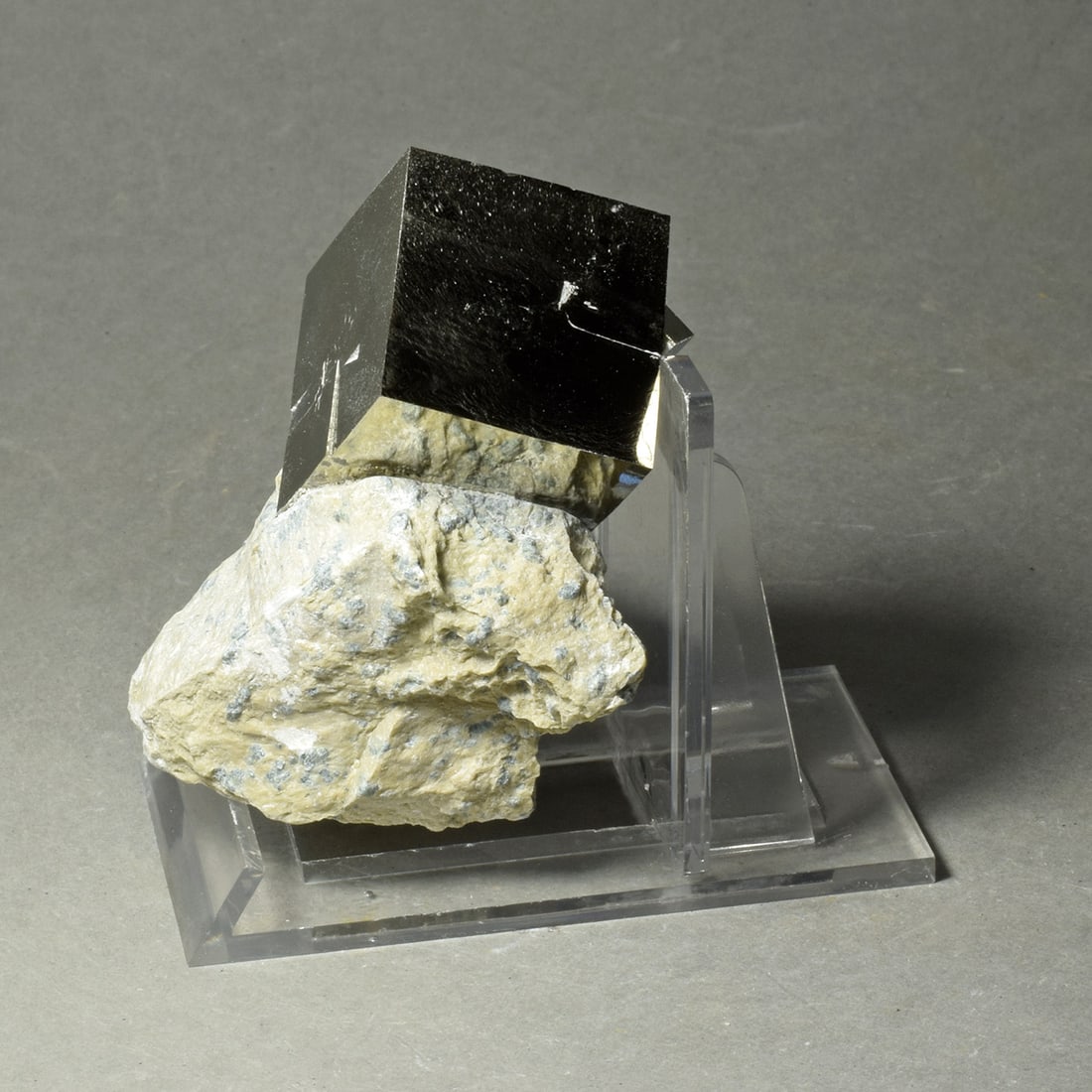 Beautiful Iron pyrite on matrix - 6