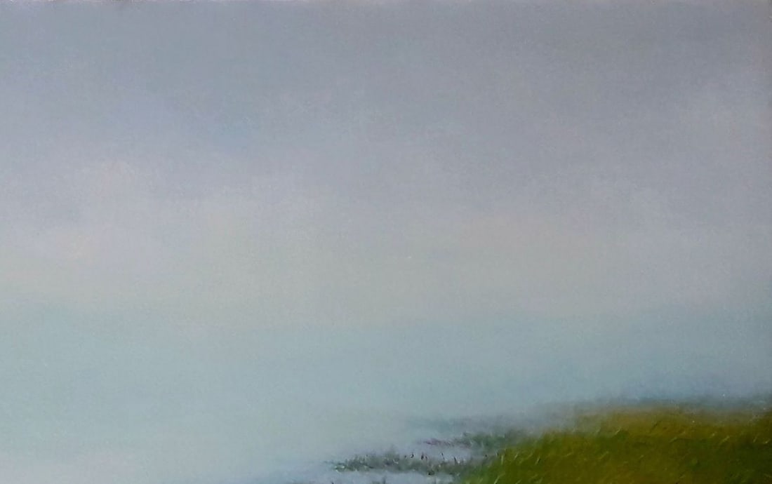 Oil painting Dawn of the river Vasily Korkishko - 6