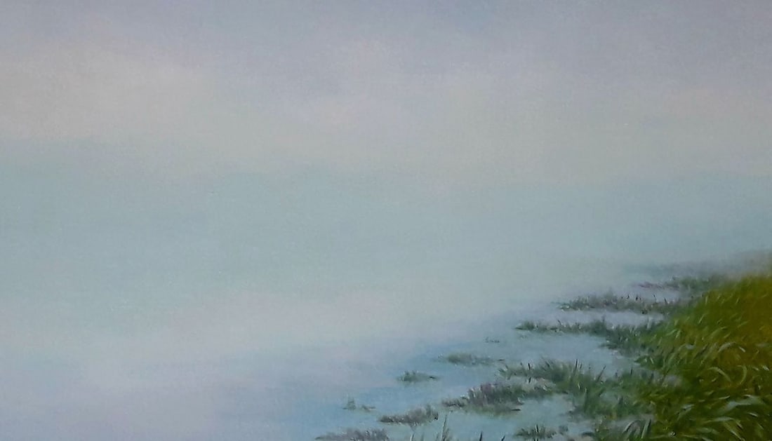 Oil painting Dawn of the river Vasily Korkishko - 7