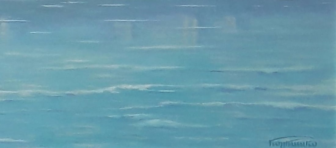 Oil painting Overlooking the city Vasily Korkishko - 3