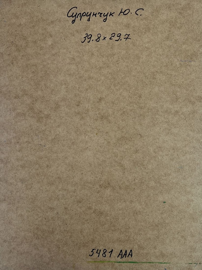 Oil painting Forest descending to the river banks Yuriy Suprunchuk - 9