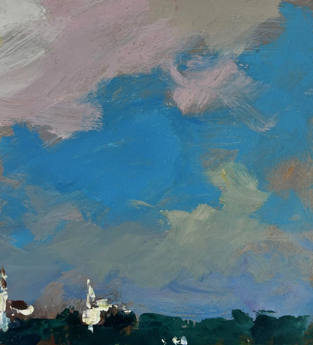 Oil painting Horses by the river Yuriy Suprunchuk - 4