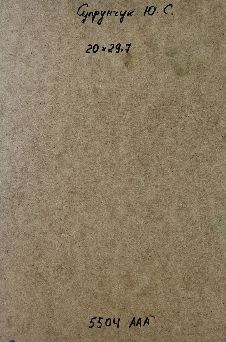 Oil painting Bridge over the river with people Yuriy Suprunchuk - 9