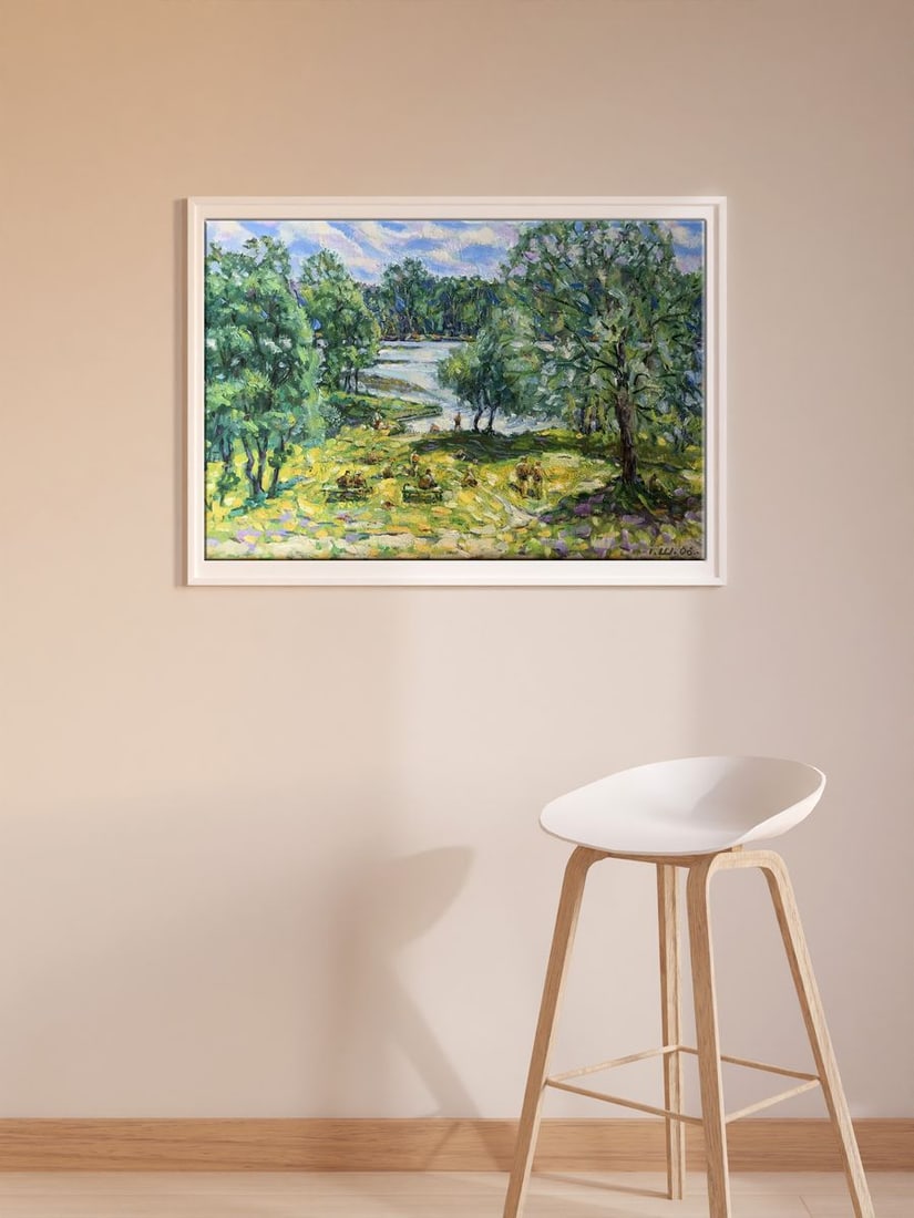 Oil painting Beach day Shapoval Ivan Leontyevich - 2