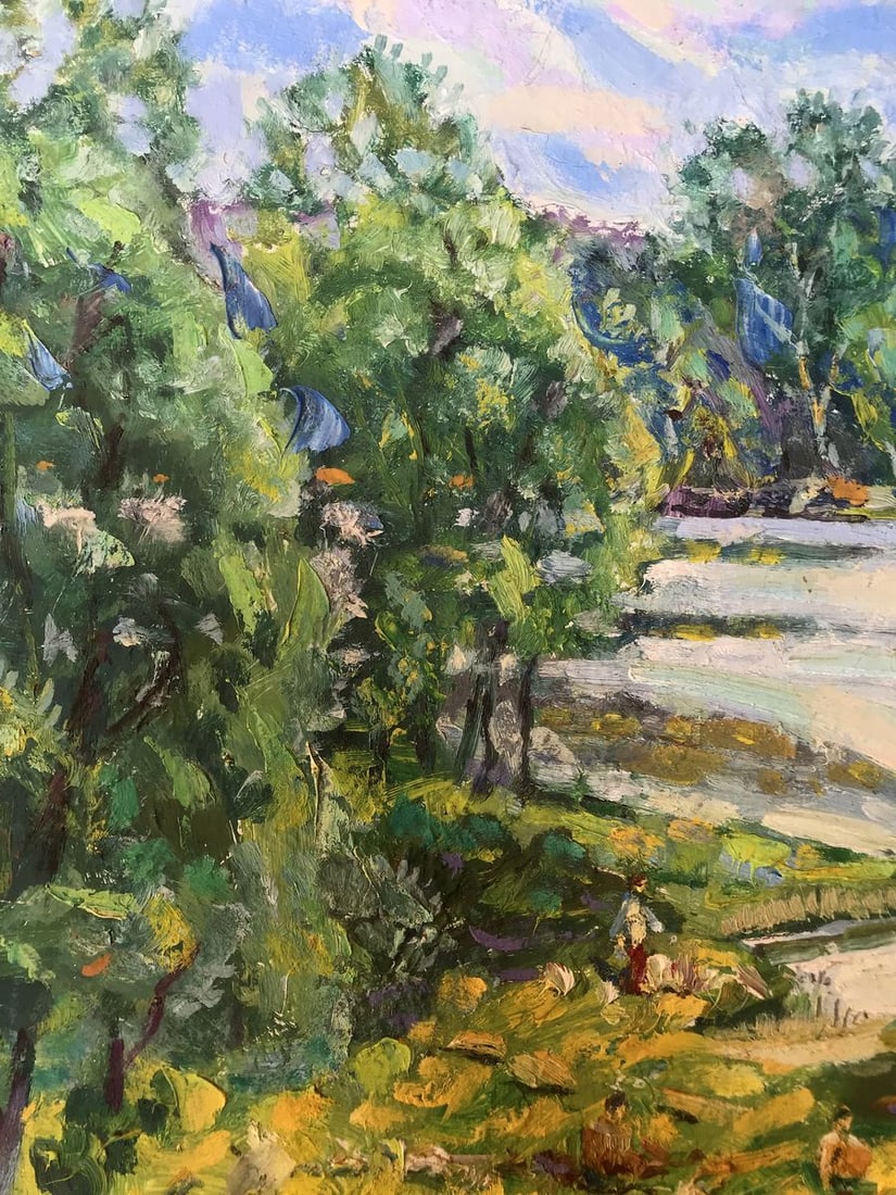 Oil painting Beach day Shapoval Ivan Leontyevich - 4