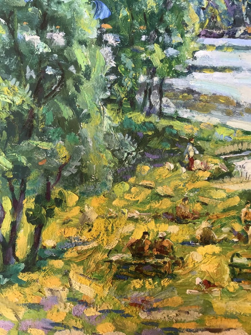 Oil painting Beach day Shapoval Ivan Leontyevich - 5