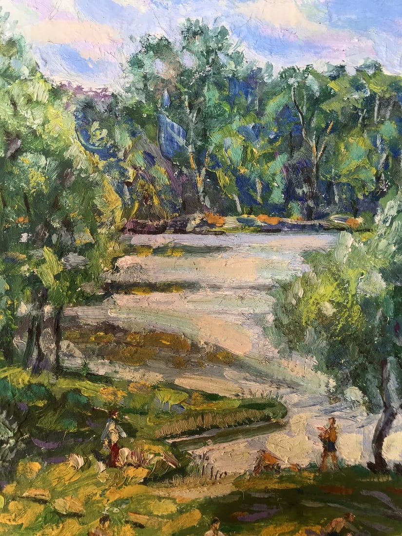 Oil painting Beach day Shapoval Ivan Leontyevich - 6