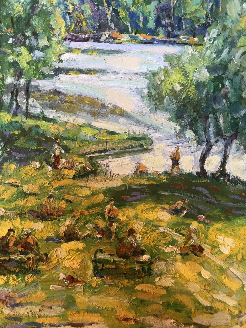 Oil painting Beach day Shapoval Ivan Leontyevich - 7