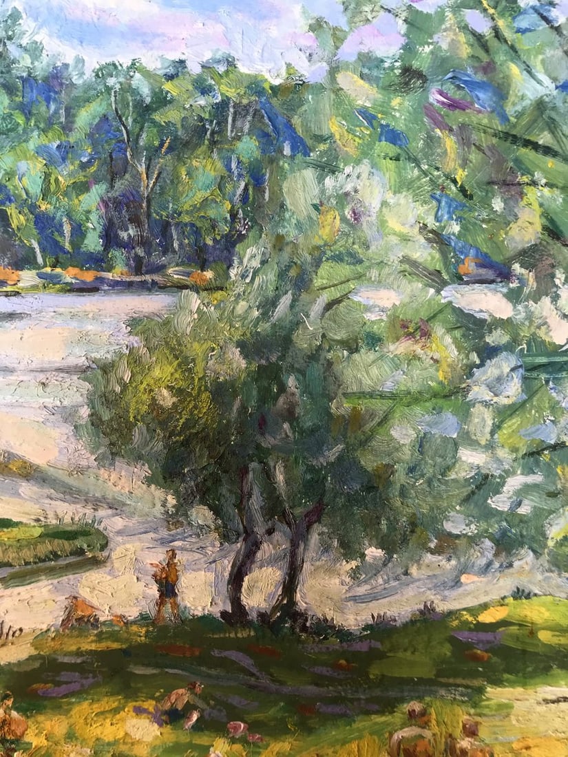 Oil painting Beach day Shapoval Ivan Leontyevich - 8