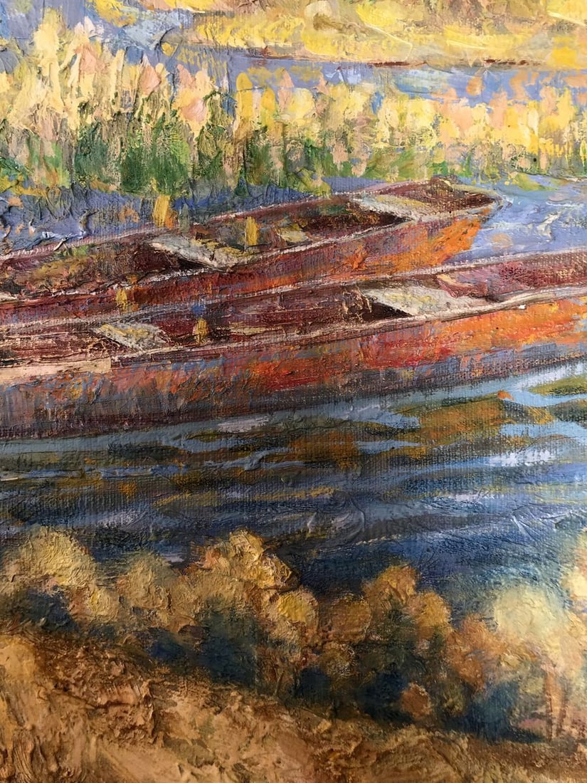 Oil painting Boats Shapoval Ivan Leontyevich - 10