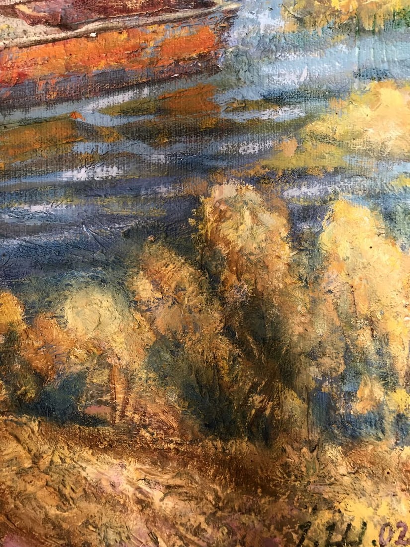 Oil painting Boats Shapoval Ivan Leontyevich - 11