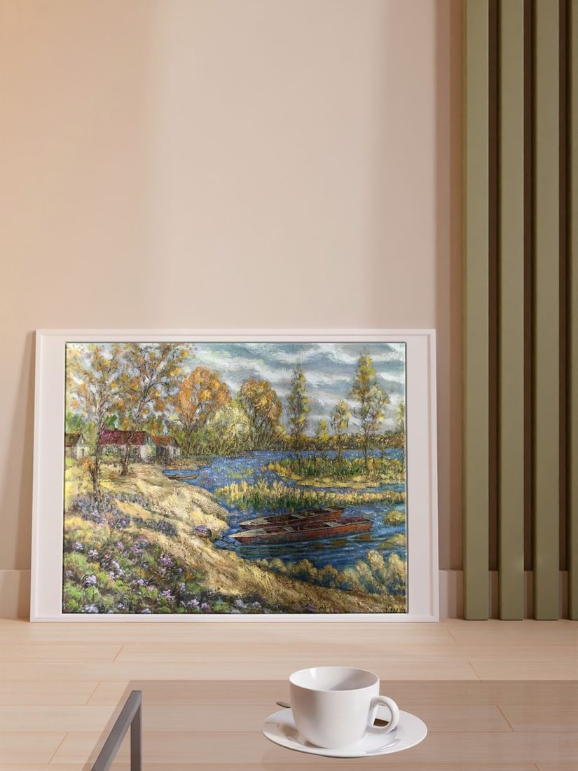 Oil painting Boats Shapoval Ivan Leontyevich - 2