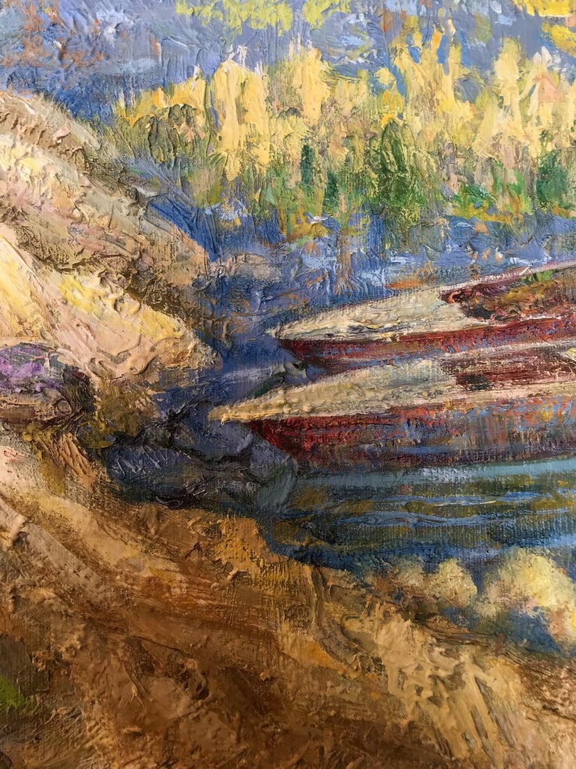 Oil painting Boats Shapoval Ivan Leontyevich - 7