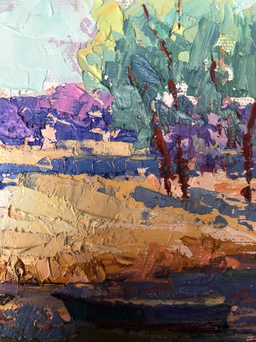 Oil painting Sandy shore Alex Kalenyuk - 11