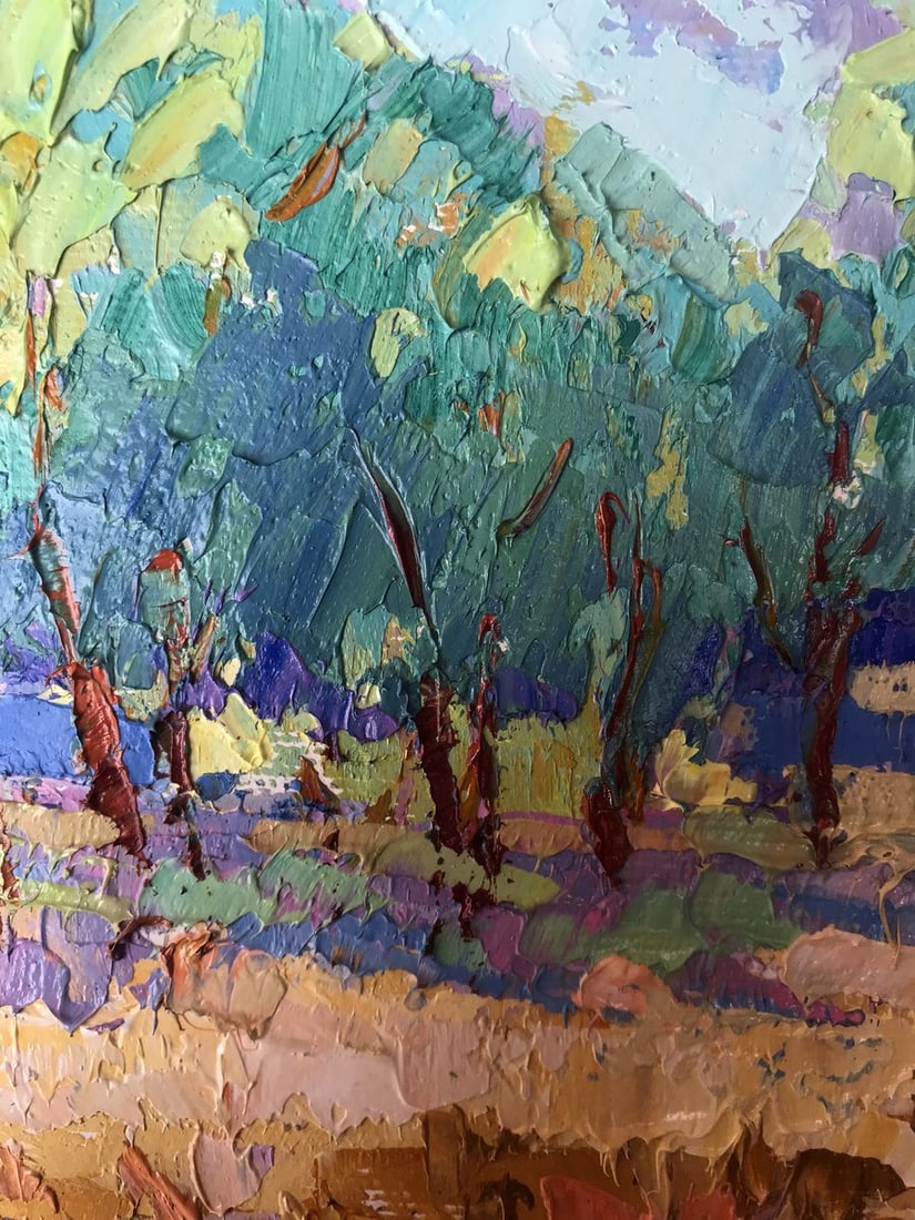 Oil painting Sandy shore Alex Kalenyuk - 4