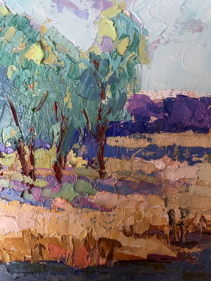 Oil painting Sandy shore Alex Kalenyuk - 6