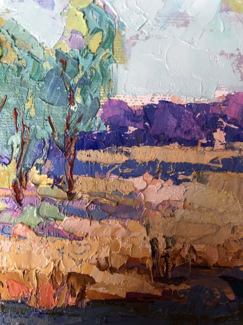 Oil painting Sandy shore Alex Kalenyuk - 7