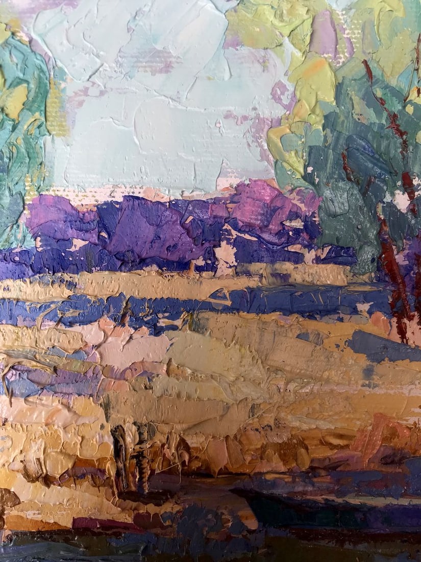 Oil painting Sandy shore Alex Kalenyuk - 8