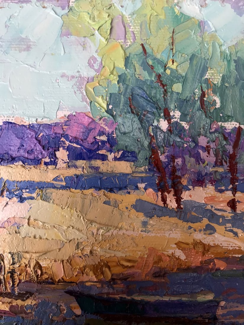 Oil painting Sandy shore Alex Kalenyuk - 9